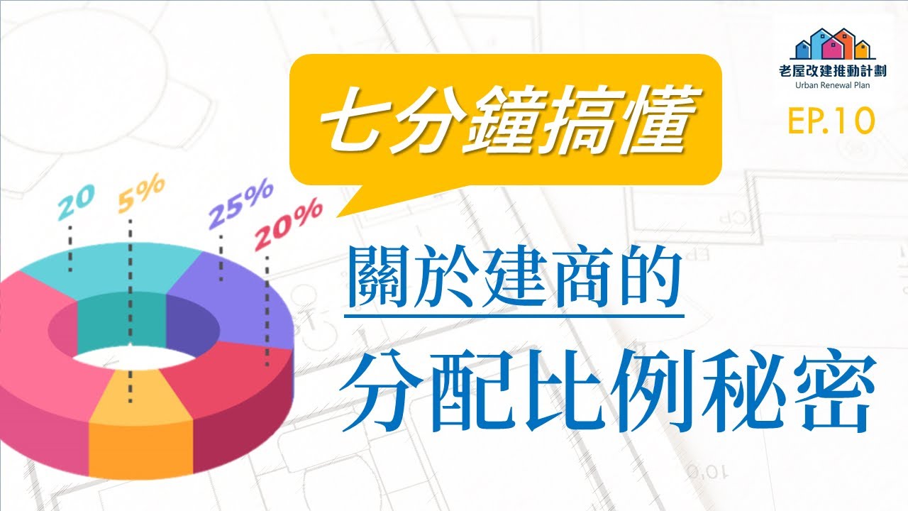 關於建商的分配比例秘密 - 幾分鐘就搞懂 - EP.10【懶人包】